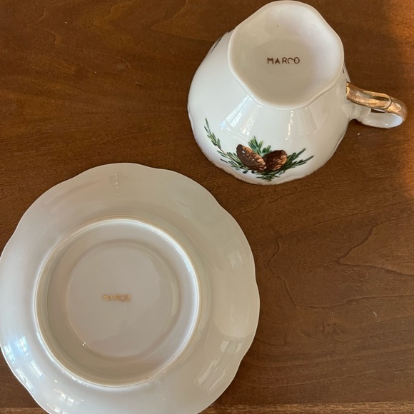 Vintage Marco marker tea cup and saucer set - Picture 3 of 3